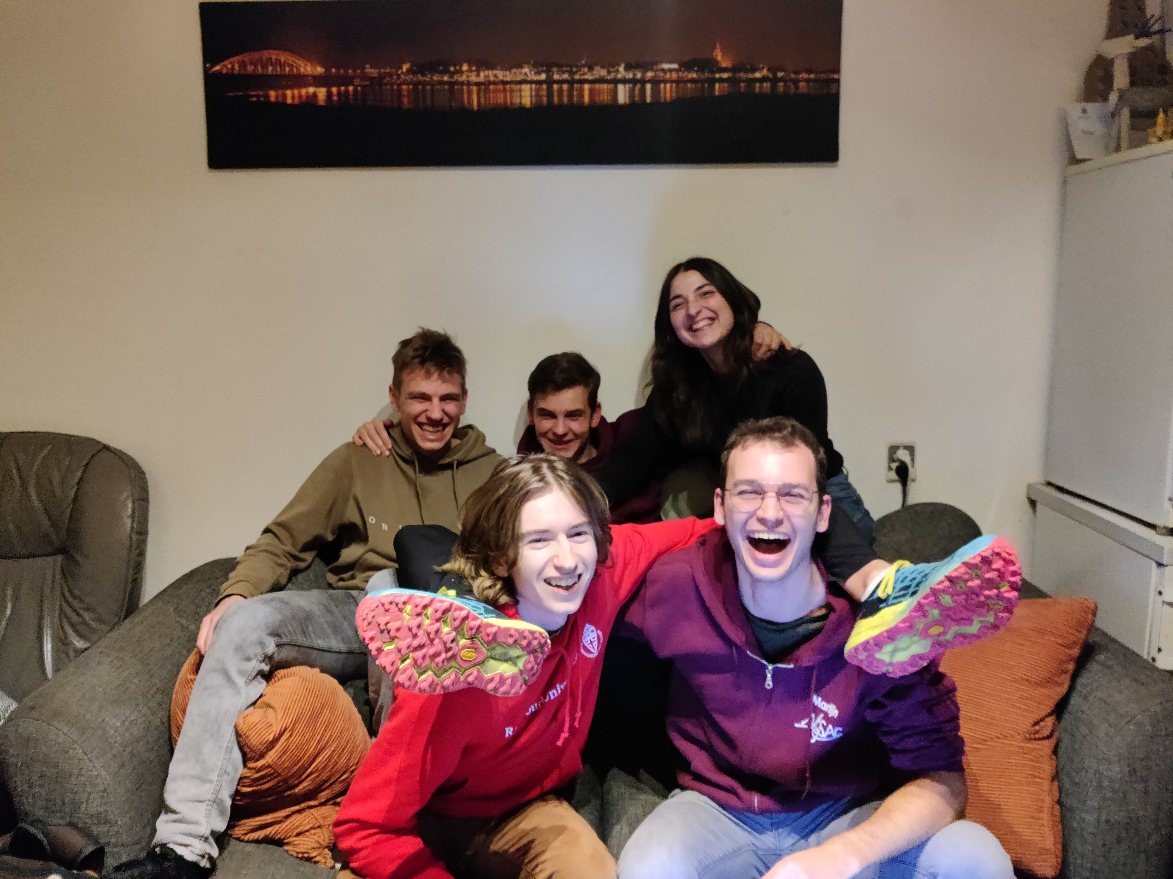 A photo of the board
